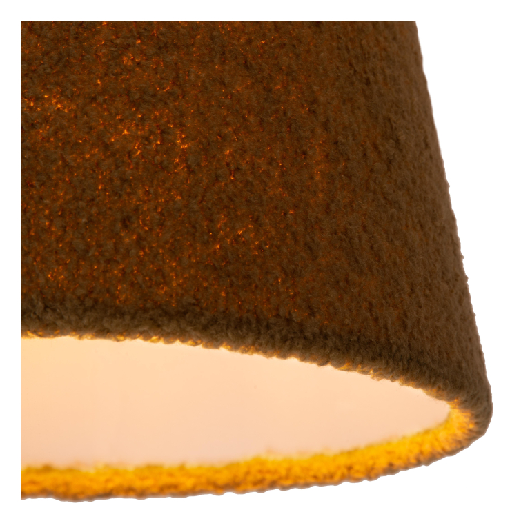 Lucide Woolly hanglamp beige