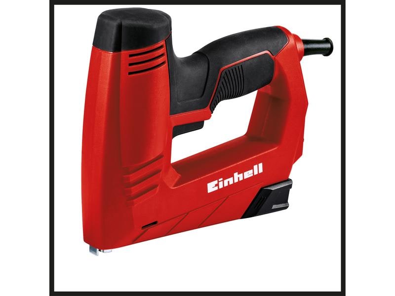 Einhell Elektro-Tacker TC-EN 20 E Bedienerfreundlicher Elektronagler mit 20 Schüsse pro Minute