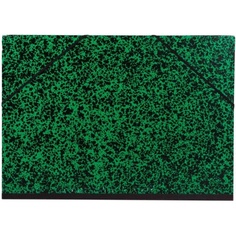 Carton à dessin Annonay à élastiques 28x38cm - Vert