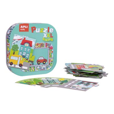 Apli Kids - Puzzle 24 pièces - la ville