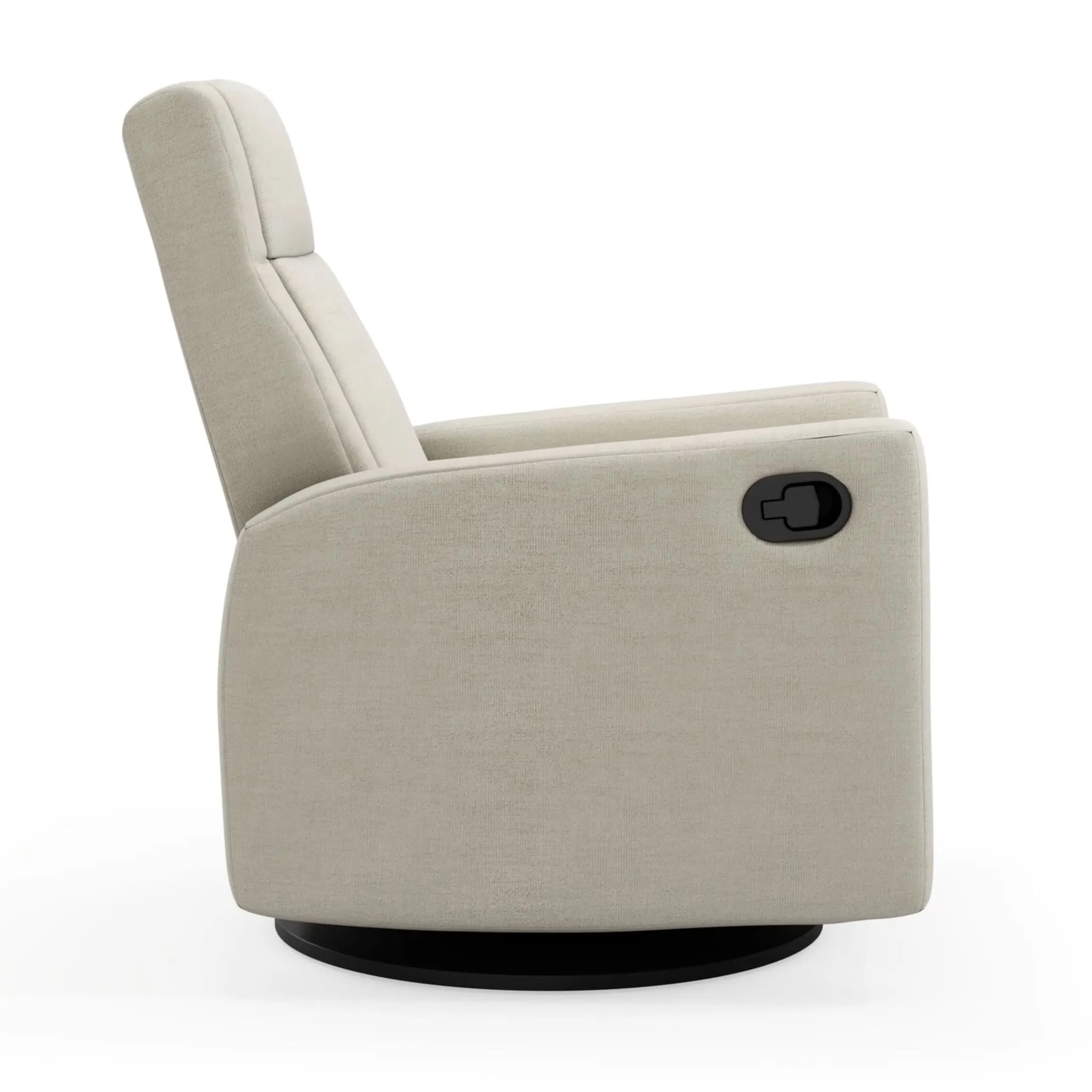 Jaymar BB Fauteuil Berçant et Pivotant Nelly - Como Sable  Noir