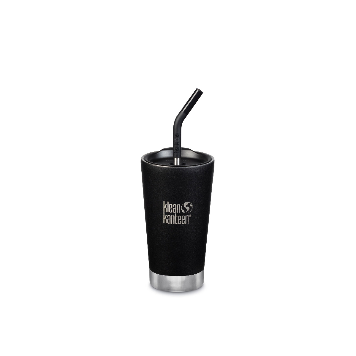 Copo térmico Klean Kanteen de 473 ml (16 oz) com tampa de canudo