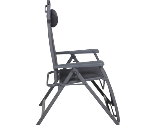 Siena Garden XL Premium kampeerstoel, antraciet
