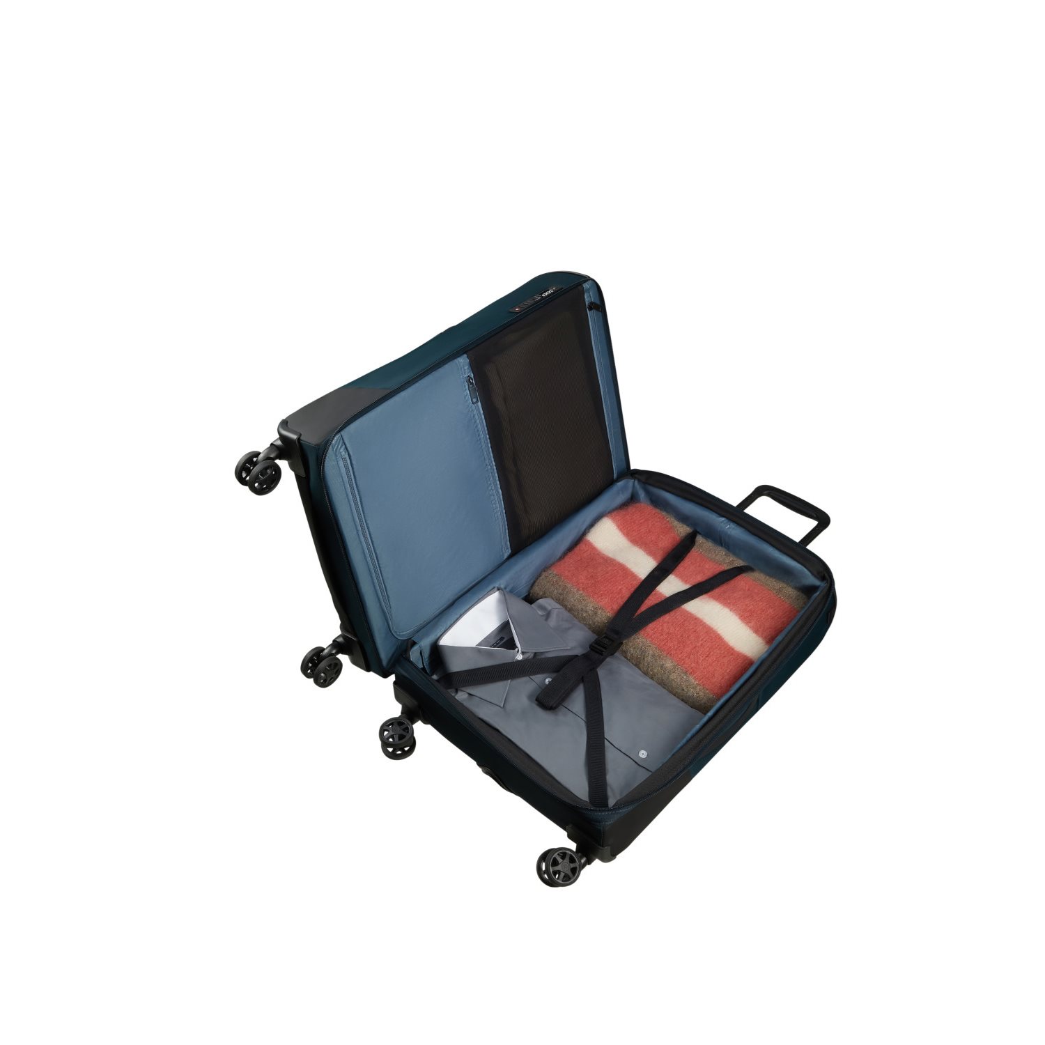 Samsonite BIZ2GO TRVL Spinner 66 DF Expandable deep blue