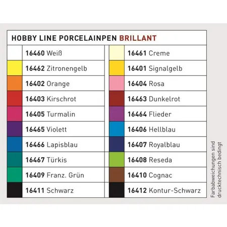 KREUL PorcelainPen brillant 160°C Royalblau