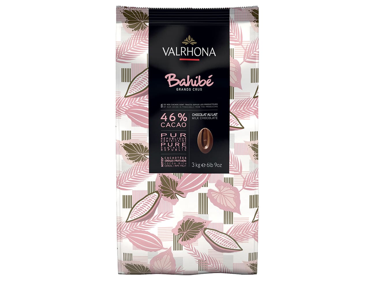 Chocolat lait Bahibé 46% - 3 kg - Valrhona