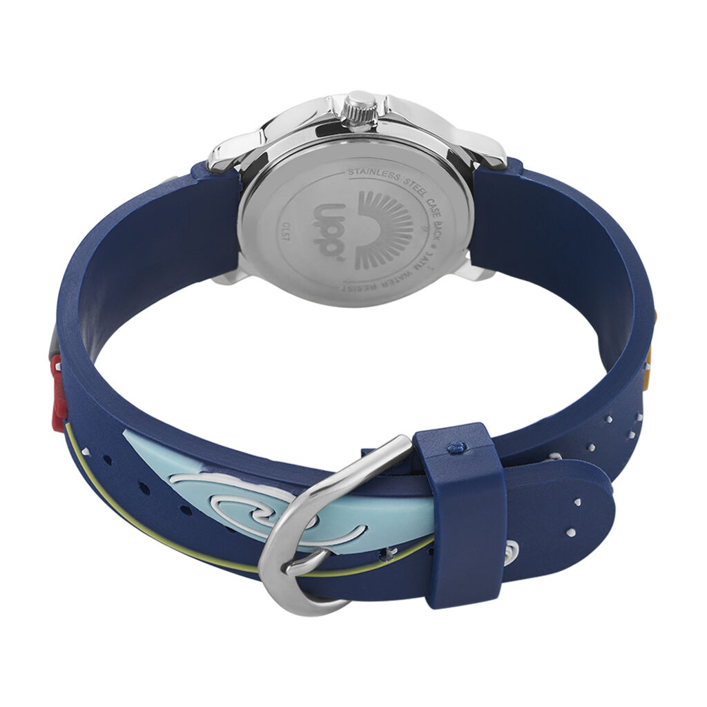 Montre Upp Fuzzy Bleu