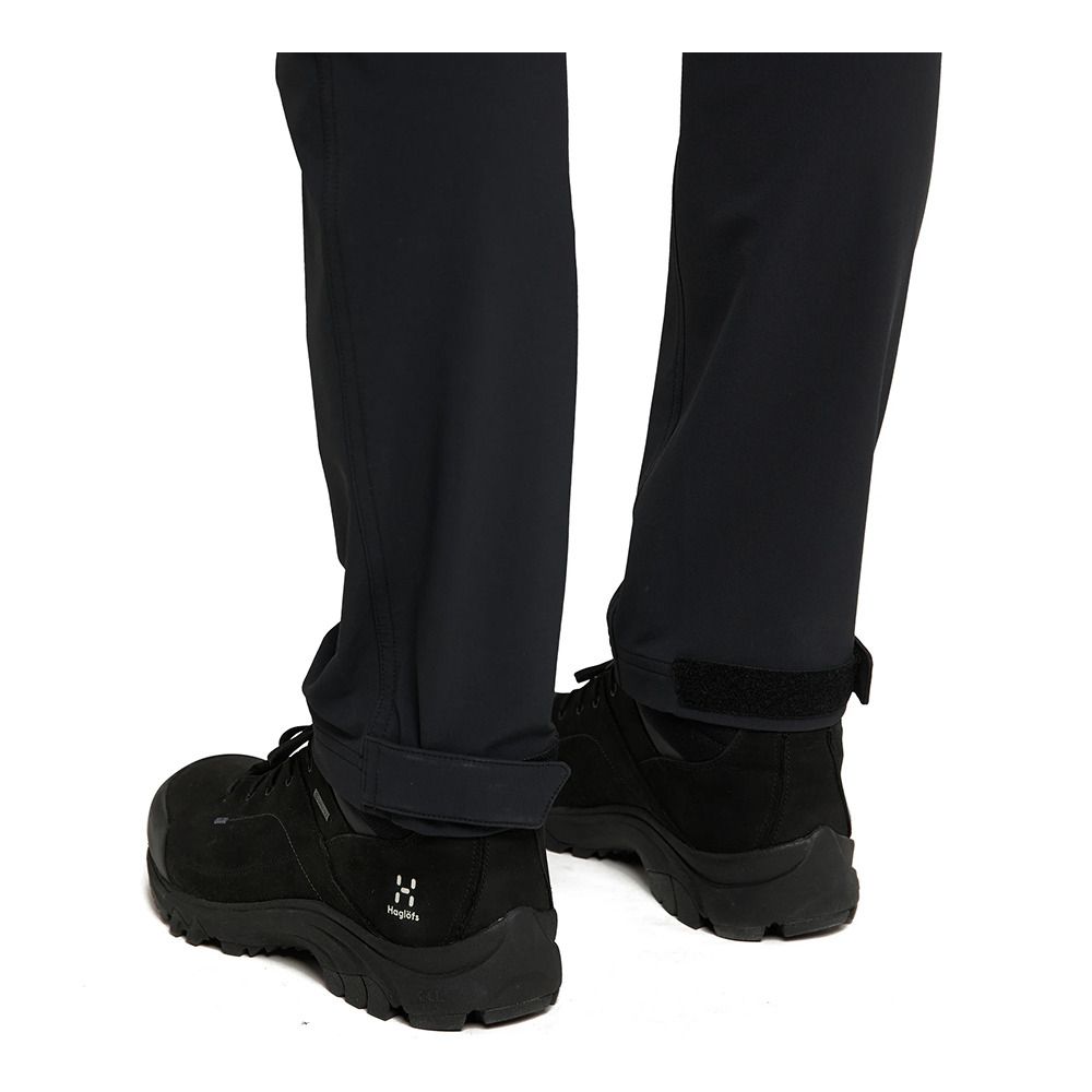 Haglöfs MORÄN SOFTSHELL STANDARD - Pantalon Femme true black