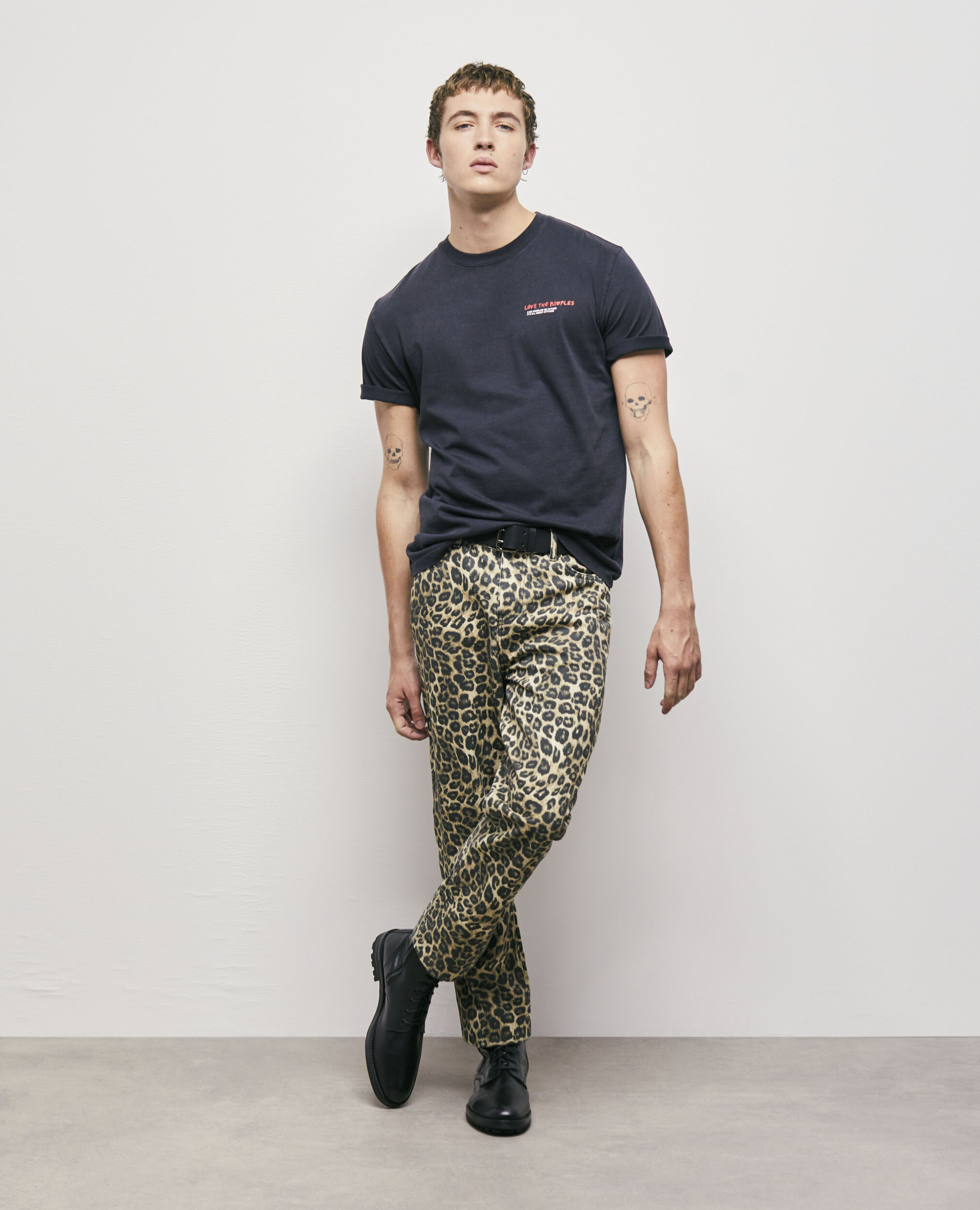 T-shirt Love Kooples noir