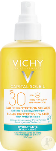 Vichy Capital Soleil IP30 Eau De Protection Solaire Hydratante Flacon Spray 200ml