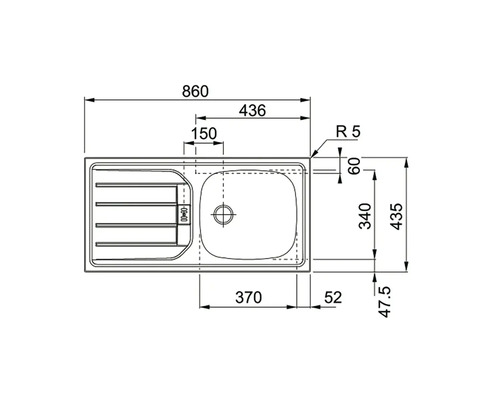 IMPULS keukenblok met apparatuur PESCE 320 cm licht eiken mat voorgemonteerd rechts IP120-IKZ13201K-K111-F111-A648-G782