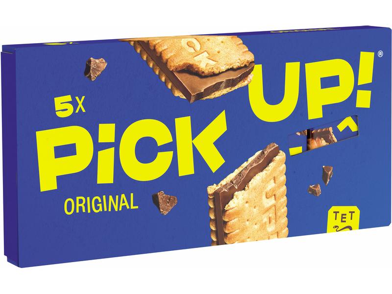 Bahlsen Pick-Up Snack Original Choco 5 x 28 g Knuspriger Snack mit feiner Milchschokolade