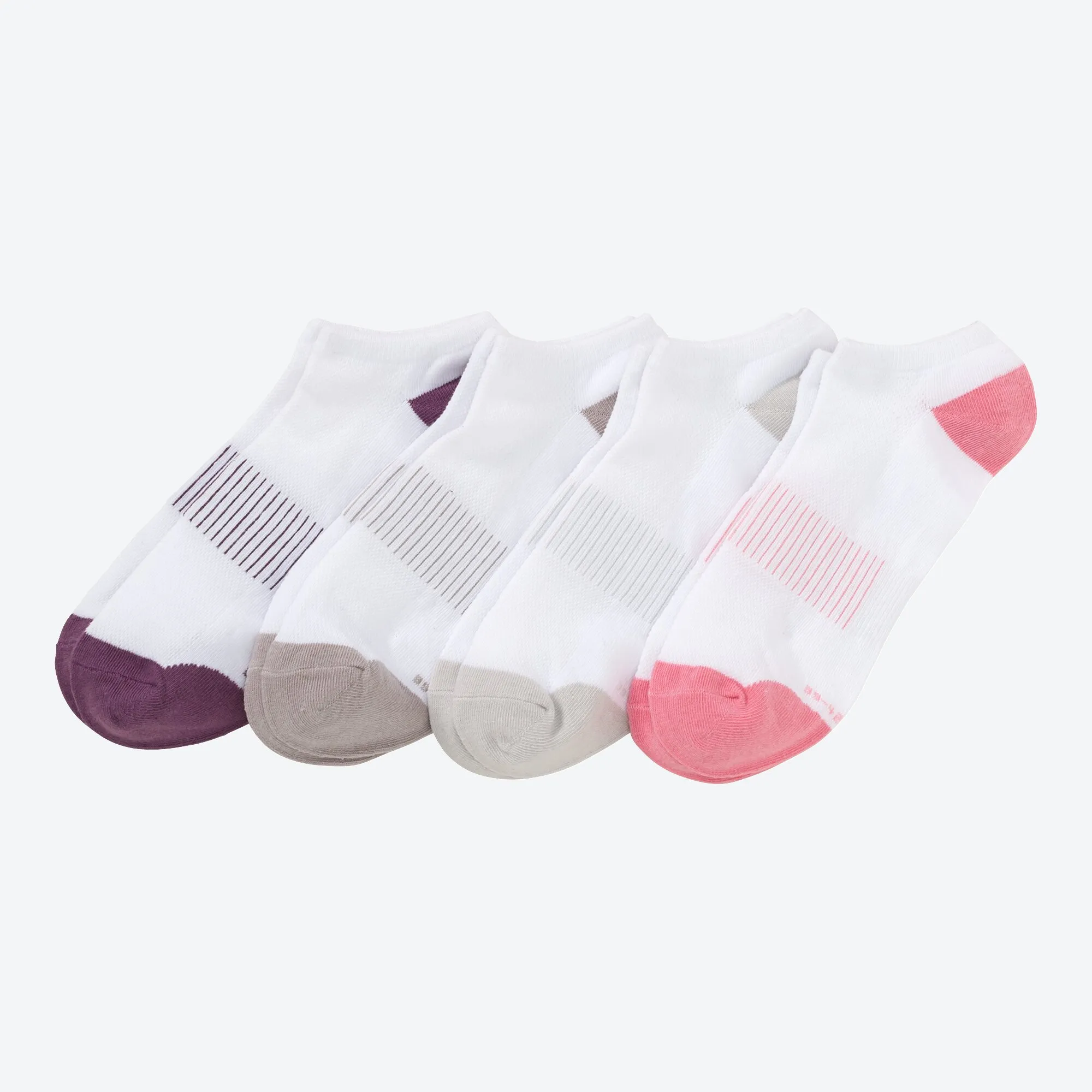 Damen-Sport-Sneaker-Socken, 4er-Pack