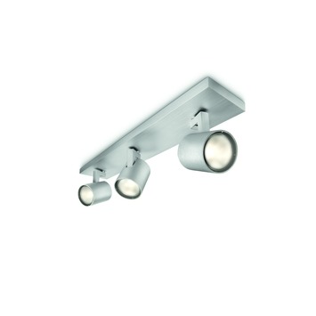 Philips Opbouwspot MyLiving Runner Aluminium 3 x 50W