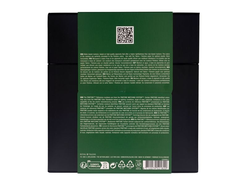 Talens Pantone Marker 9x Set Nature Wasserbasierte Marker