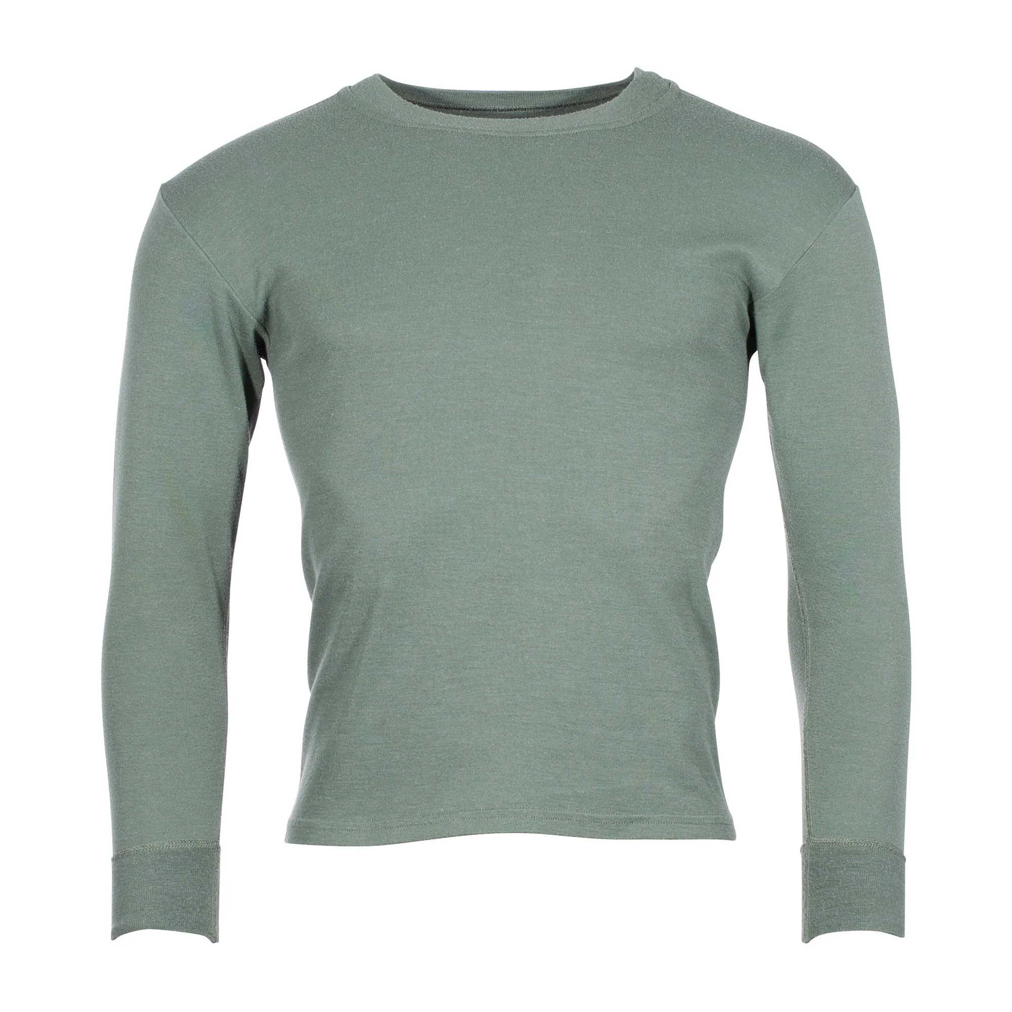 Bundeswehr Original -  BW Unterhemd 1/1 Arm grün gebraucht