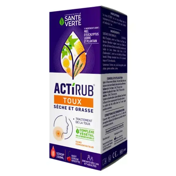 Kit Santé Verte Polanine e Actirub para o seu conforto respiratório