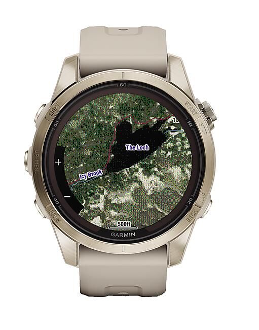 GARMIN - MONTRE GPS FENIX 7S PRO SAPPHIRE SOLAR TITANE