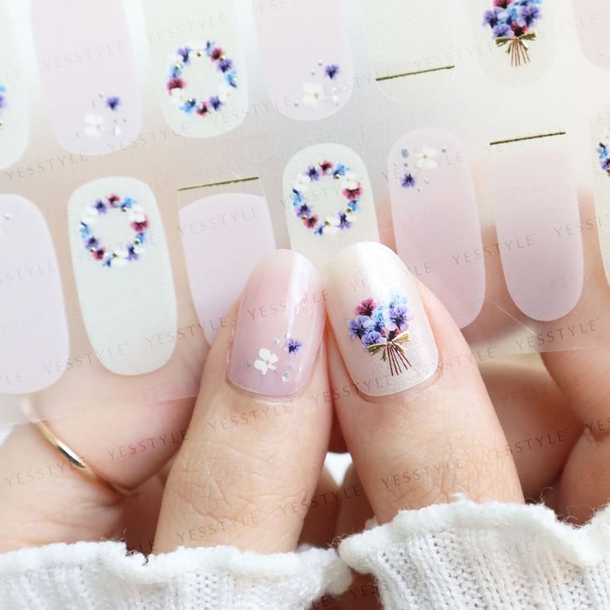 Lunacaca - Belofte van Kobalt Nail Art Stickers