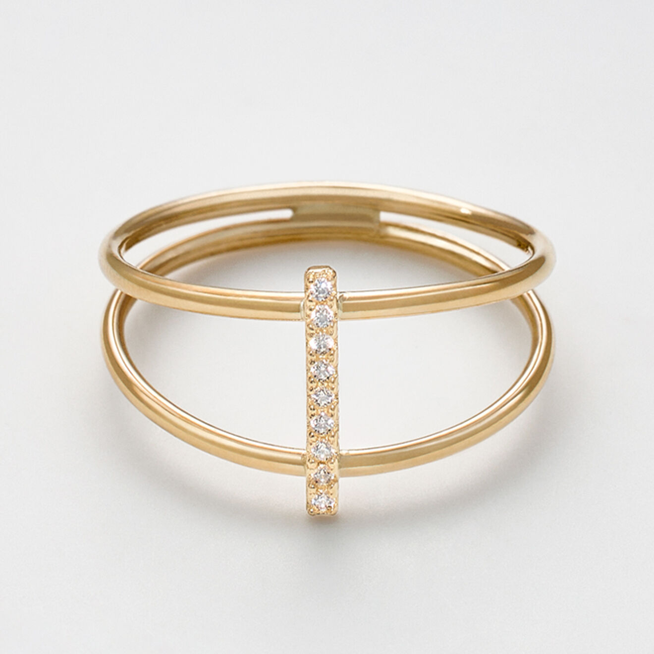 L'Or by Diamanta Bague Anna or jaune