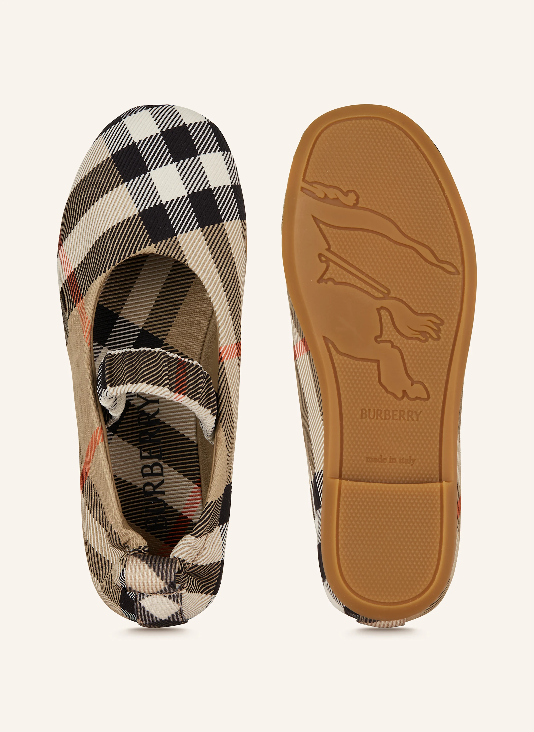BURBERRY Mary-Jane-Ballerinas