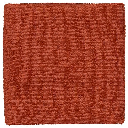 essuie-mains 52x52 coton terracotta