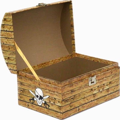 Robetoy Piratkiste med Metallås