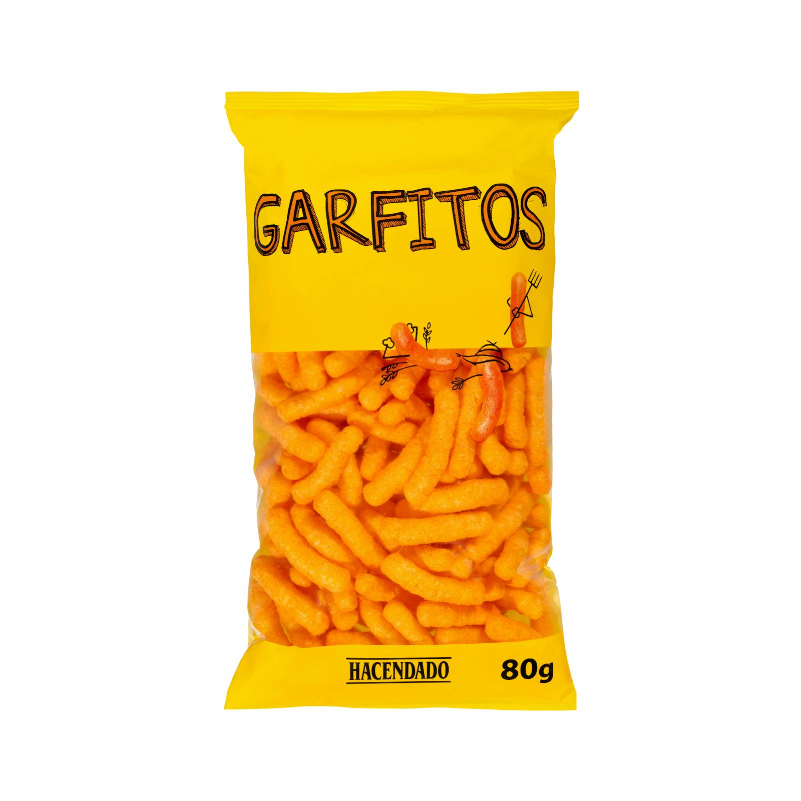 Bâtonnets de maïs au fromage Hacendado