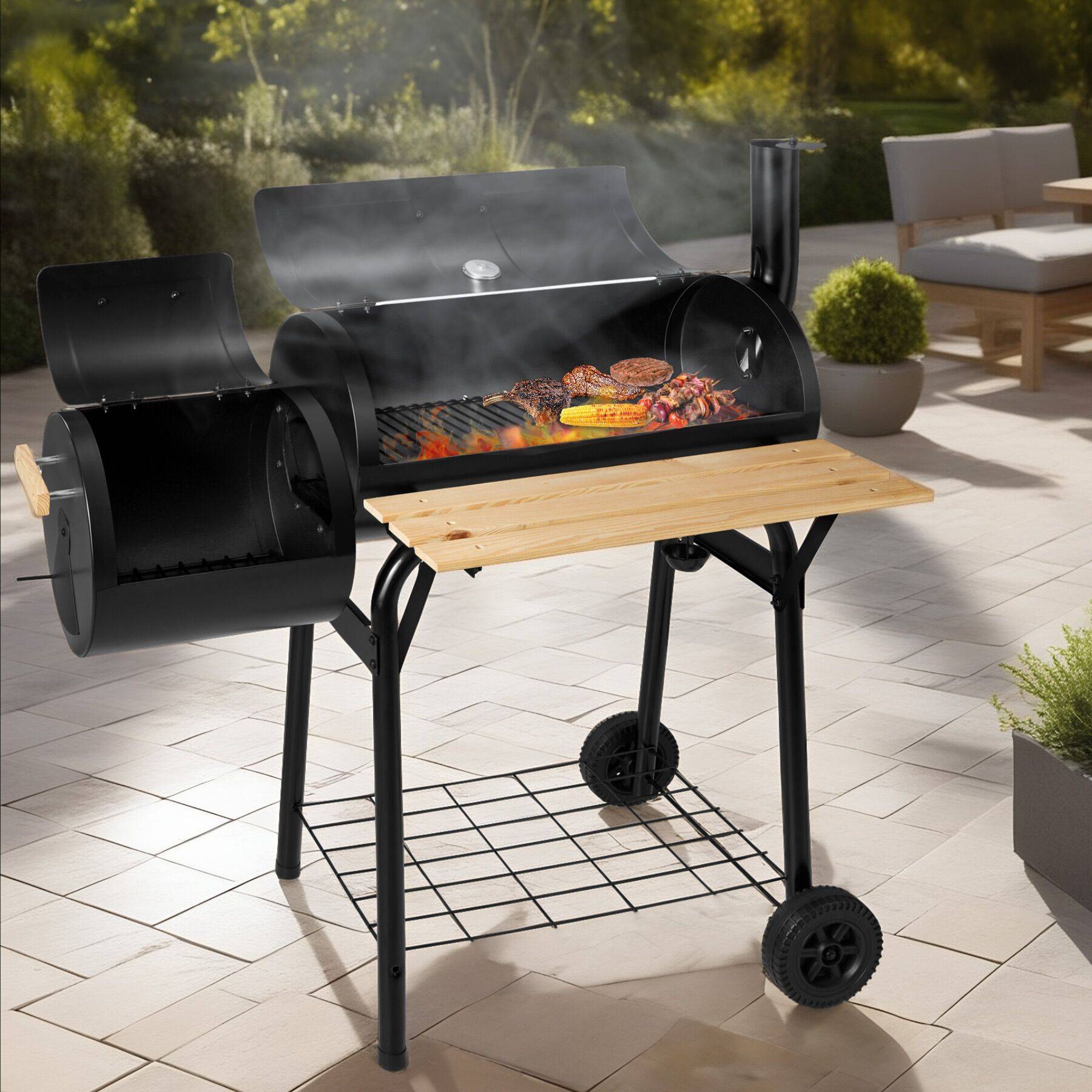 Holzkohlegrill