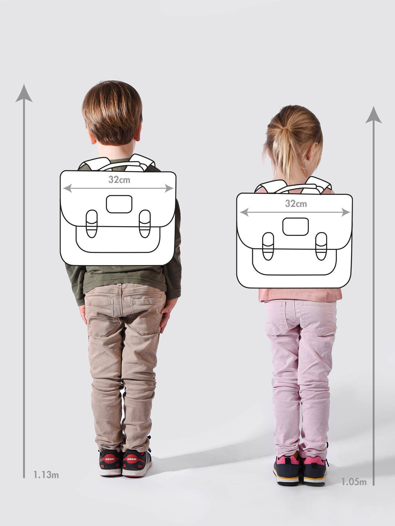 Cartable 1 compartiment CARAMEL ET CIE