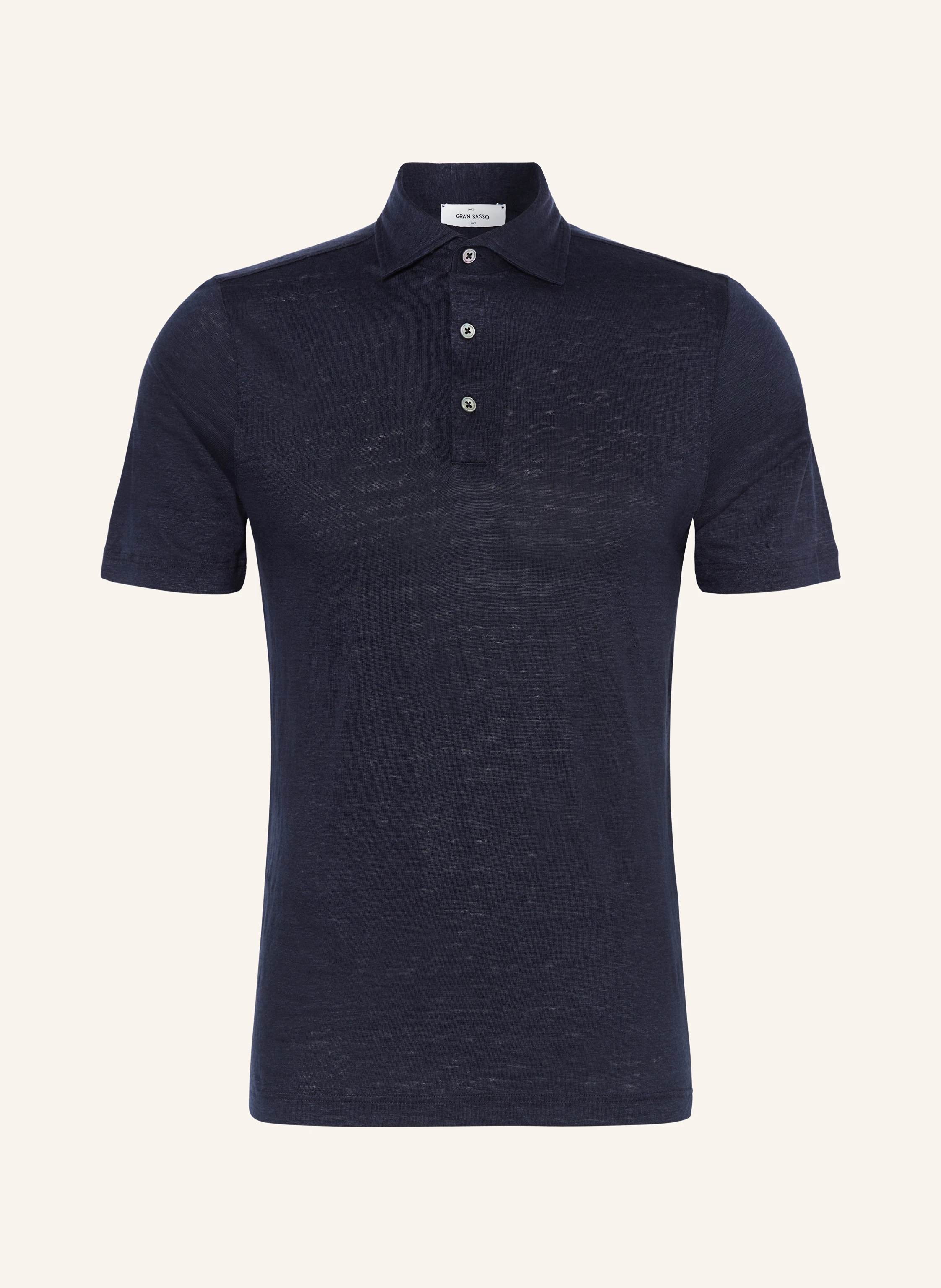 GRAN SASSO Jersey-Poloshirt aus Leinen