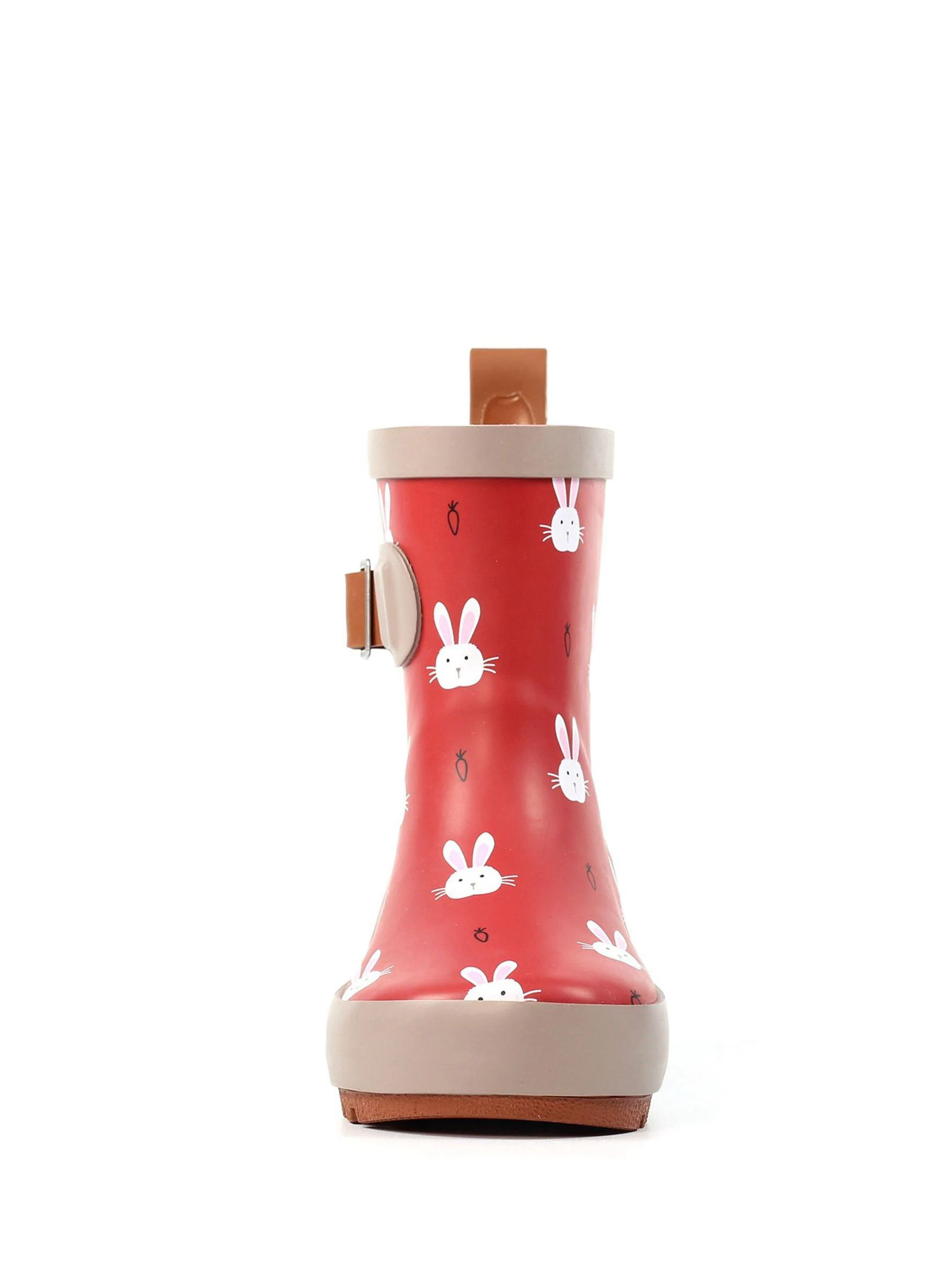 Lazy Dogz Red Bunny Design Toddler Wellingtons