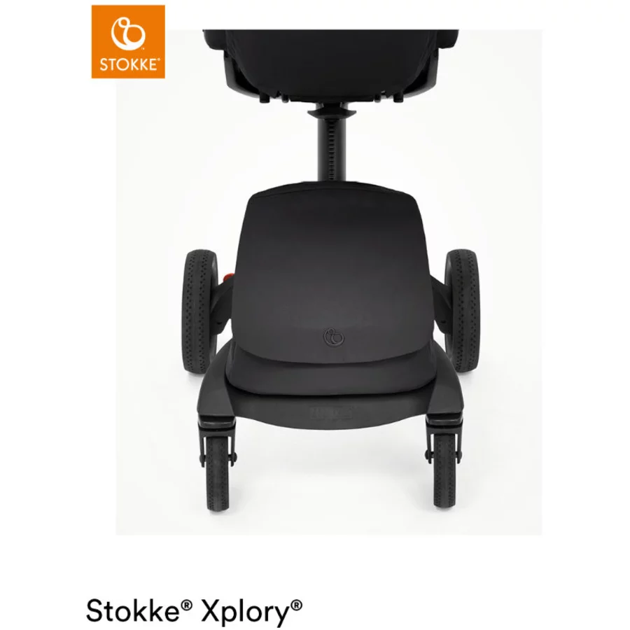 STOKKE® Kombikinderwagen Xplory® X inklusive Tragewanne Rich Black