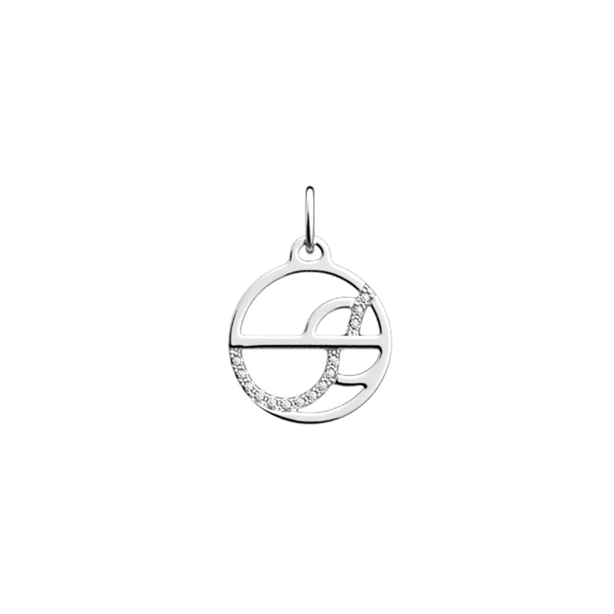 Pendentif Les Georgettes Virevolte argentée 16mmcollection Les Précieuses