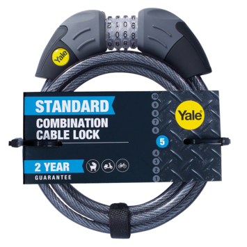 Yale Kabelslot met cijferslot Ø10 mm, lengte 180 cm