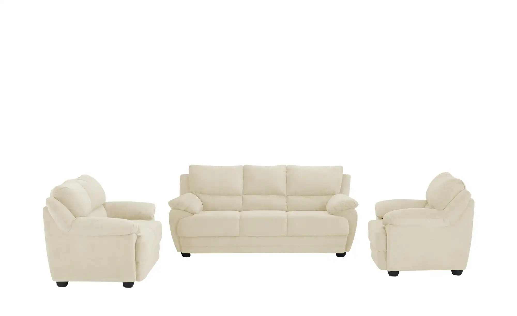 uno Sofa 3-sitzig aus Mikrofaser Nebolo