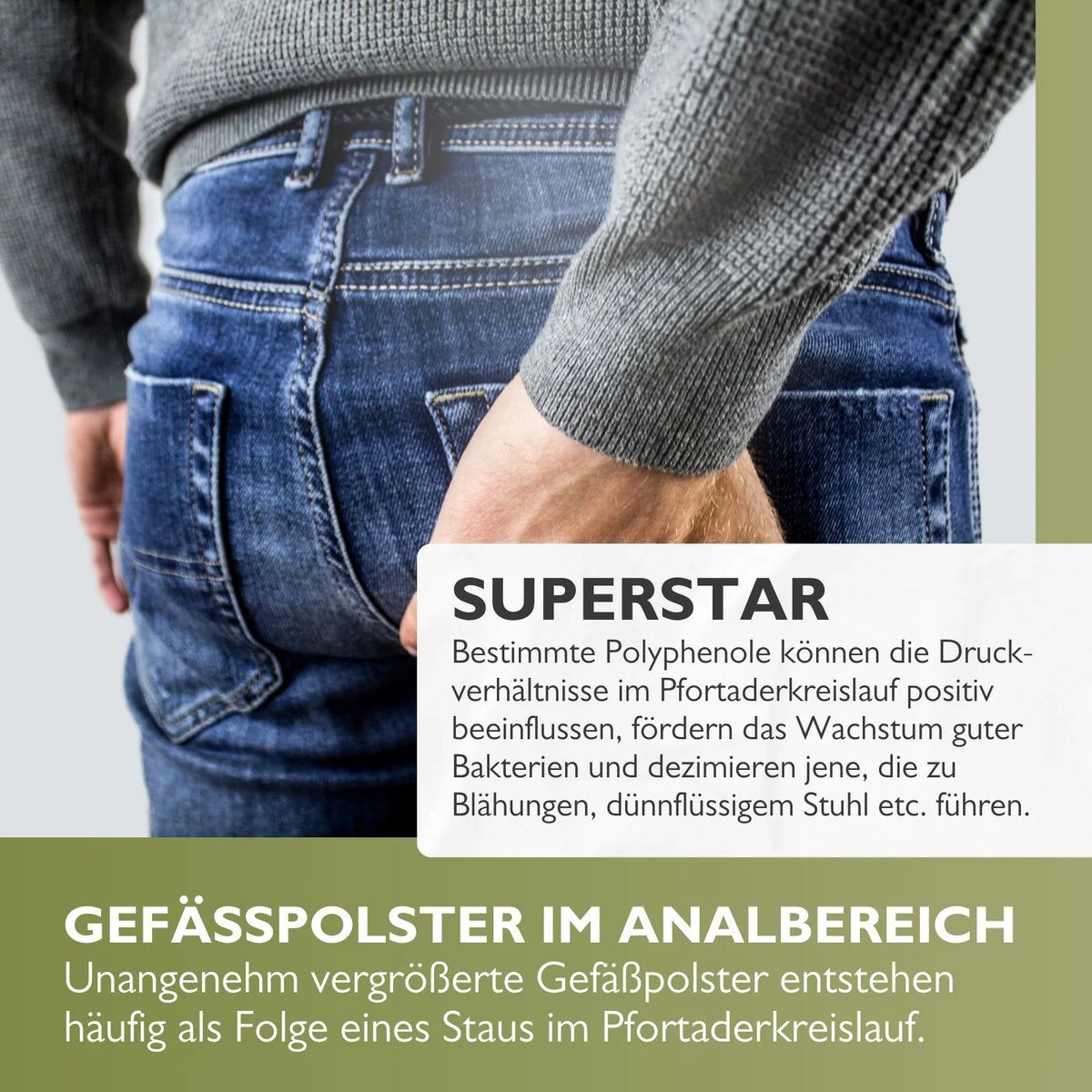 CODE Vital ProktoVen Gefäß-Komplex - Polyphenole zur Entlastung der Blutgefäße im Analbereich