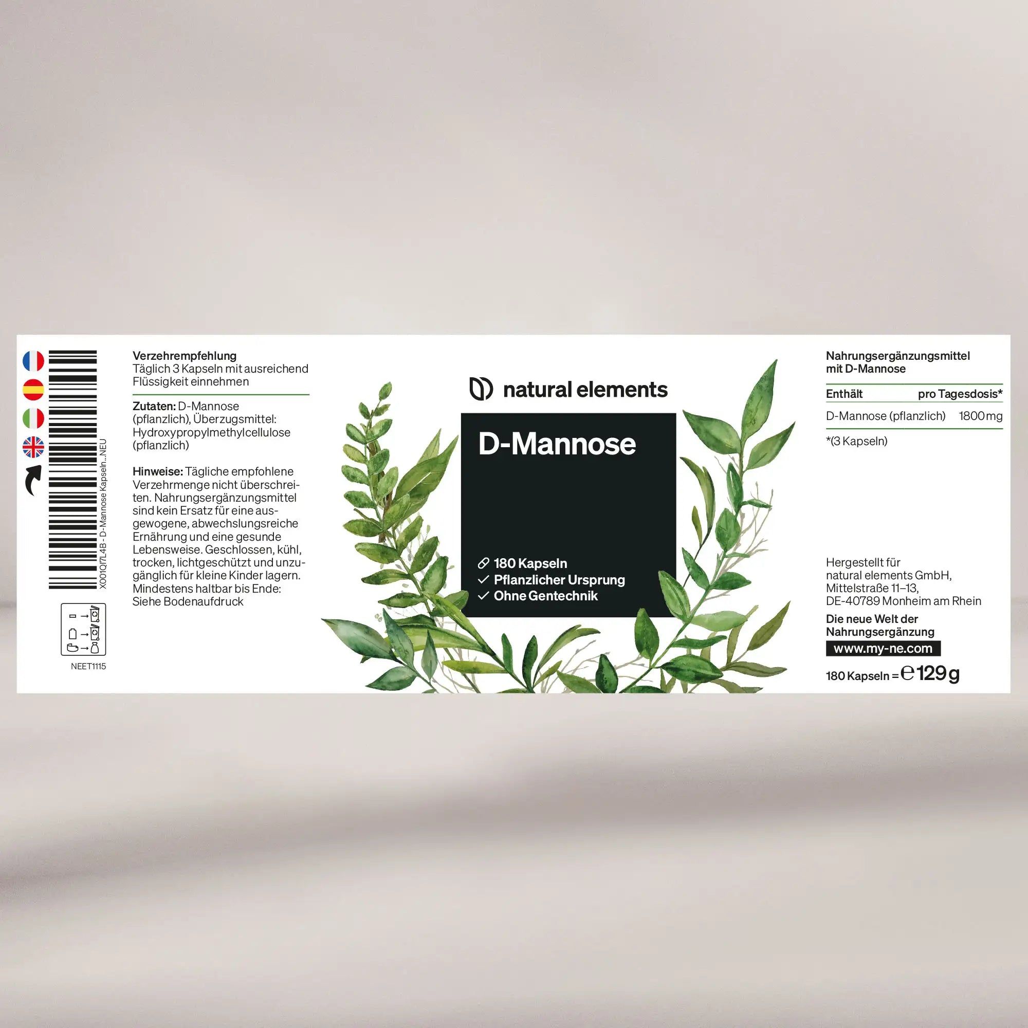 natural elements D-Mannose