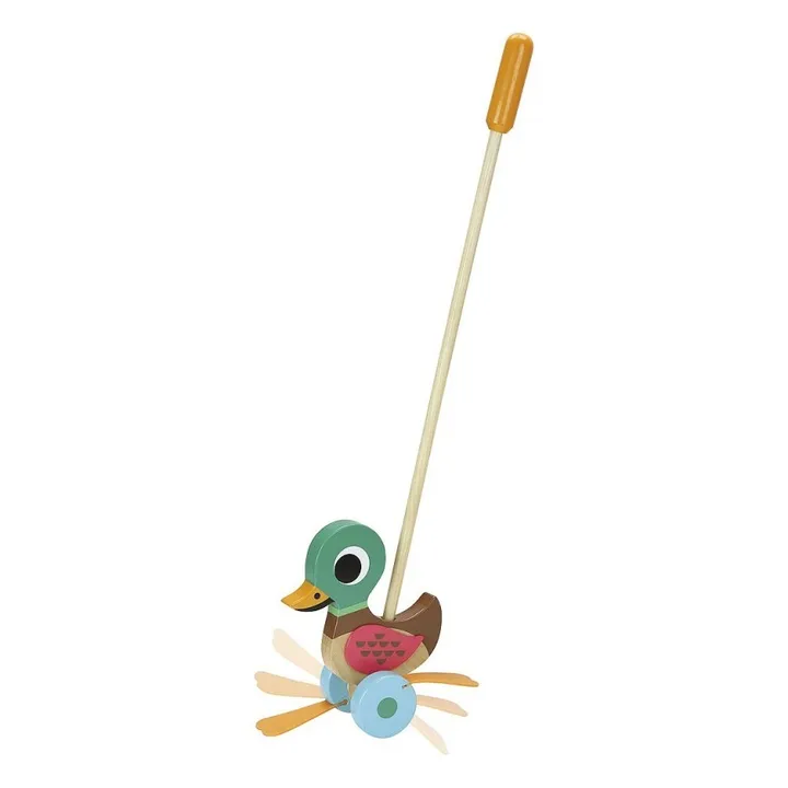 Vilac Canard à pousser en bois - Ingela P. Arrhenius