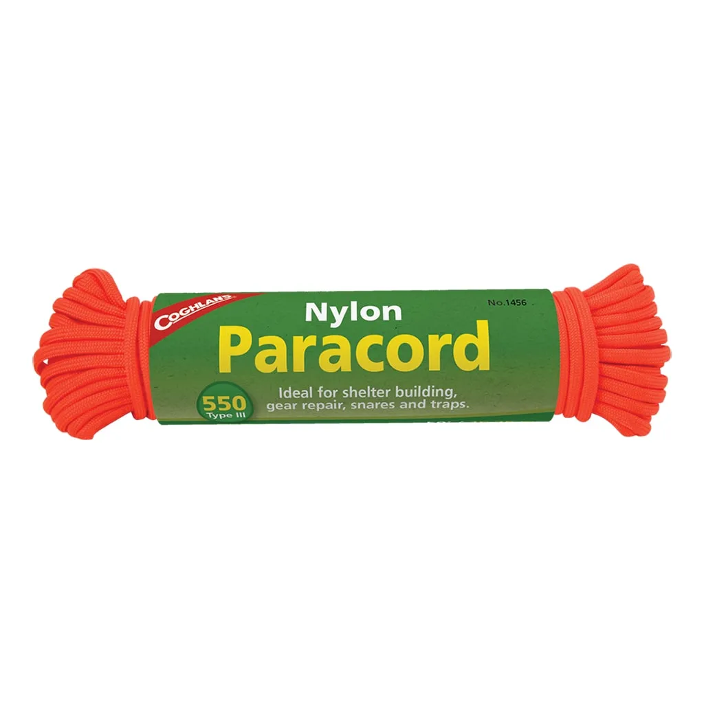 Coghlan's Paracord 15 M Neon Orange