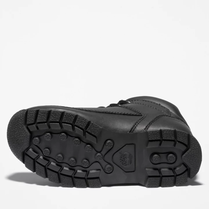Bota de caminhada Euro Sprint para crianças na cor preta.