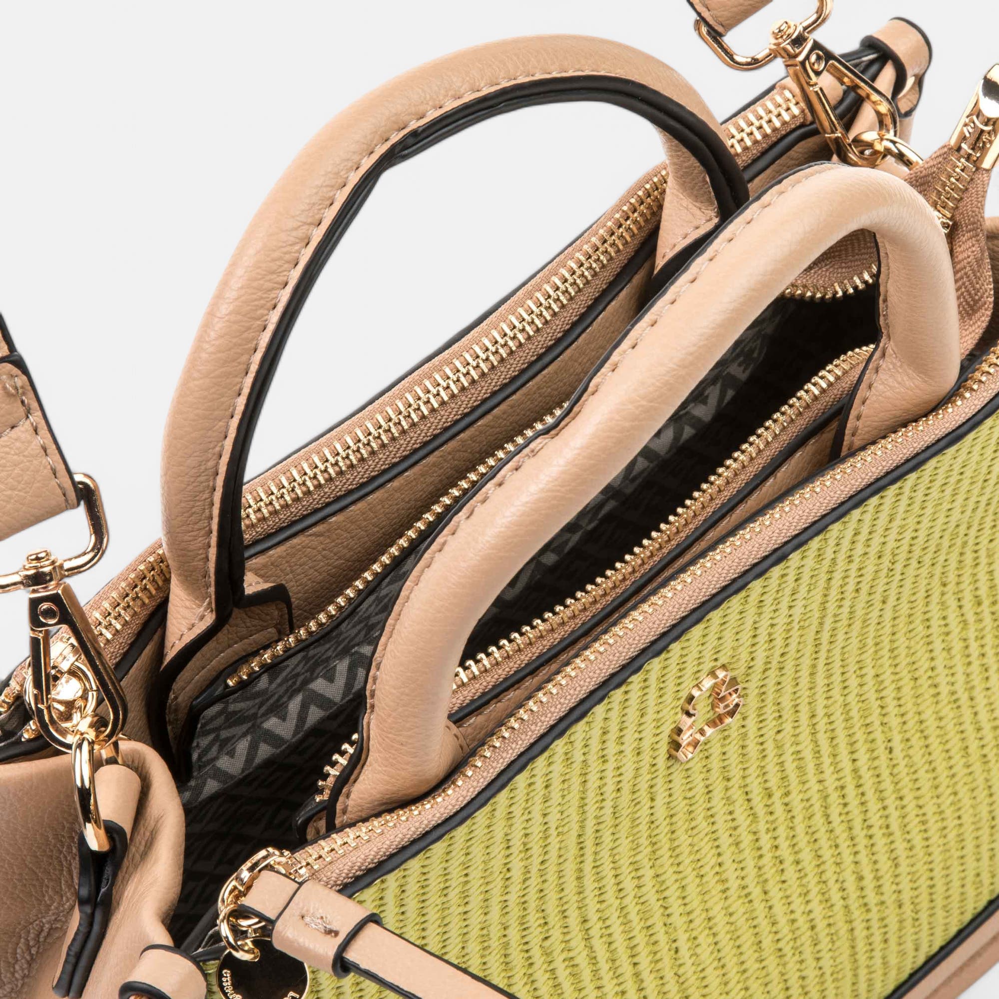 Sac à main vert
