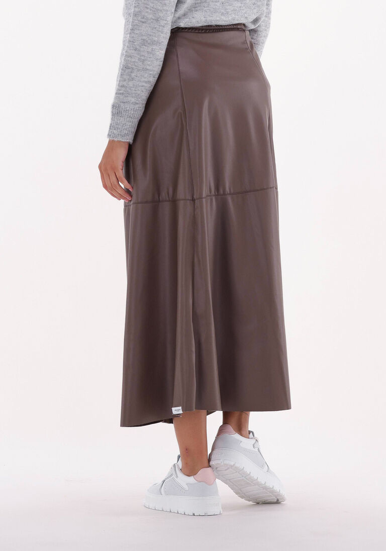 PENN & INK bruine penn & ink a-lijn skirt w22n1017