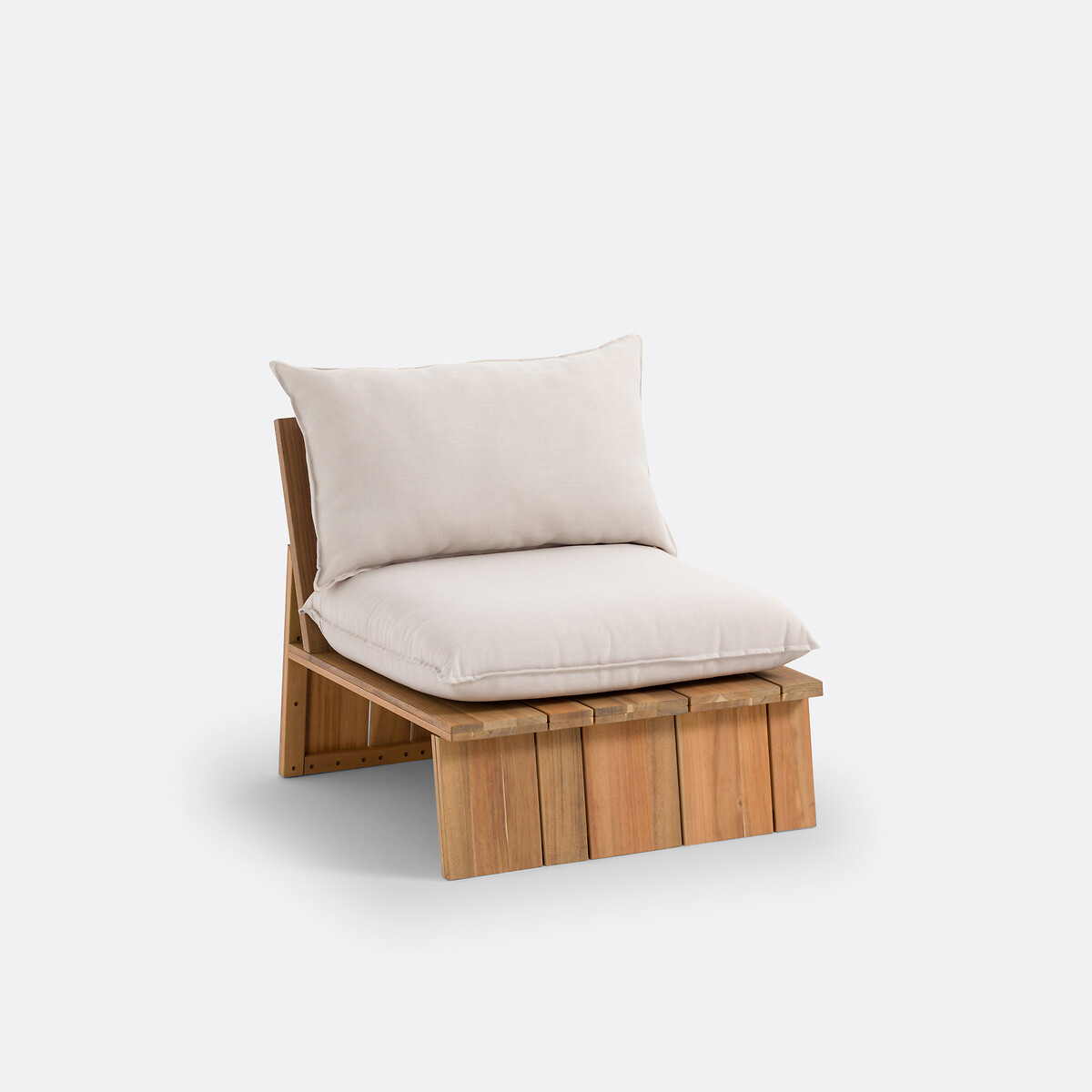 LA REDOUTE INTERIORS<br>Poltrona de exterior em acácia, Raw