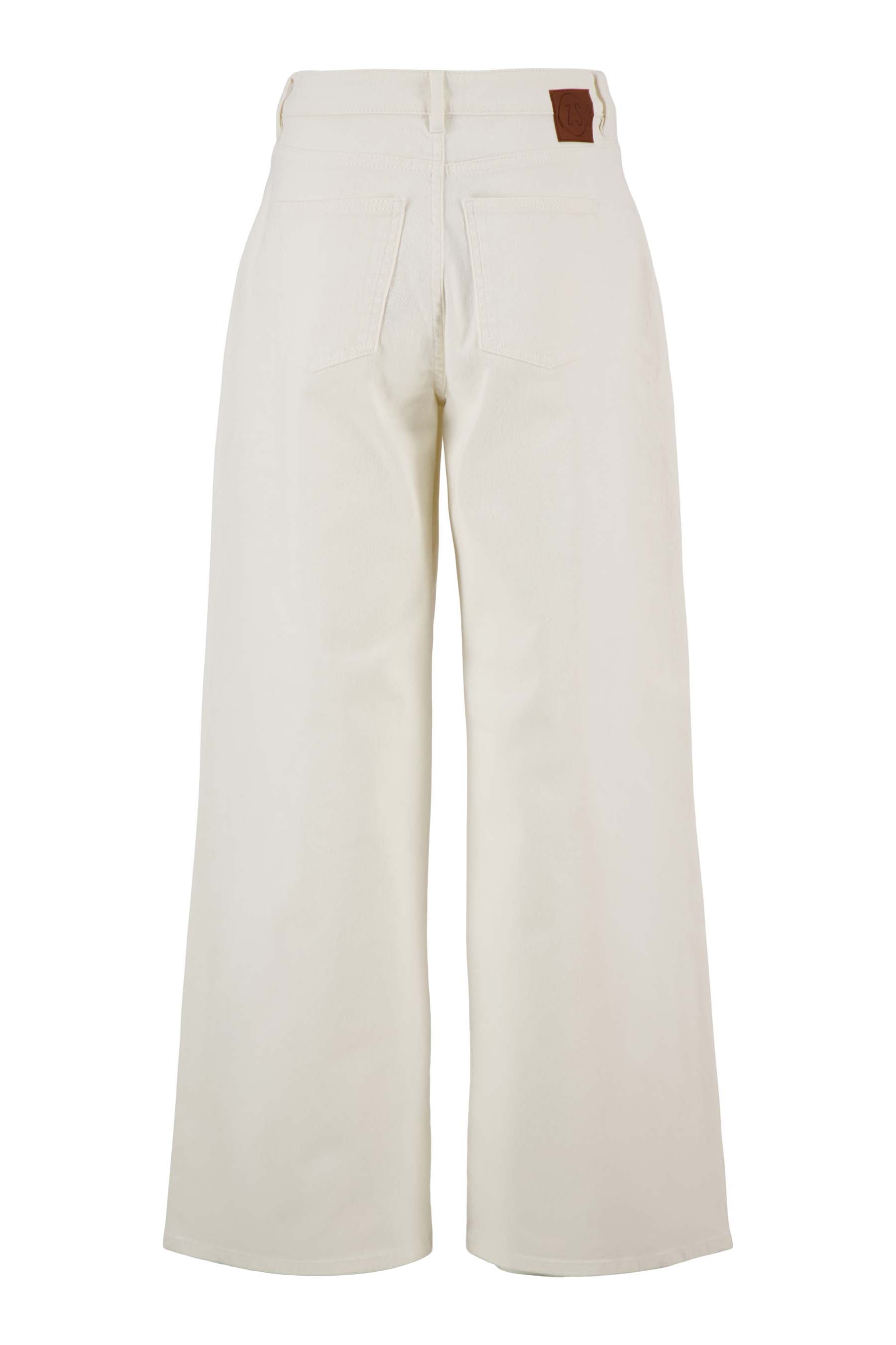 wideleg jeans gekleurd