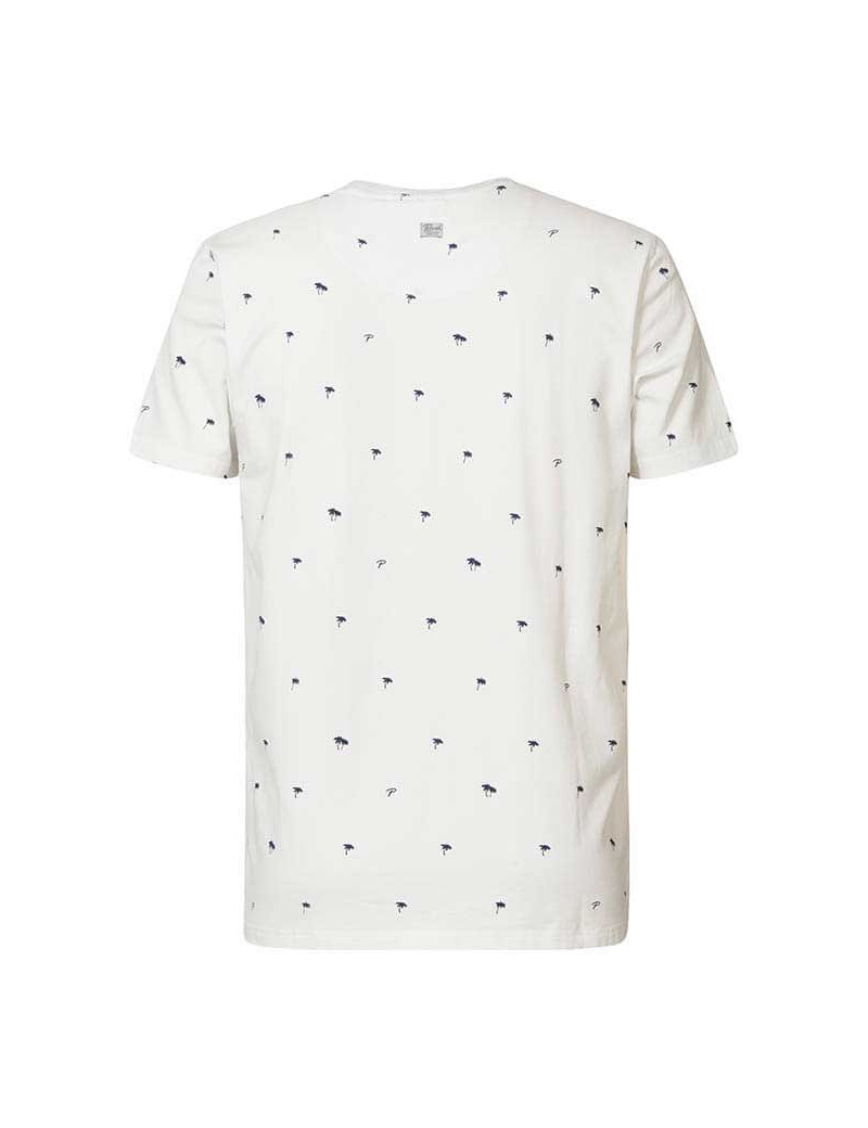 PETROL IND T-SHIRT MANCHES COURTES BLANC