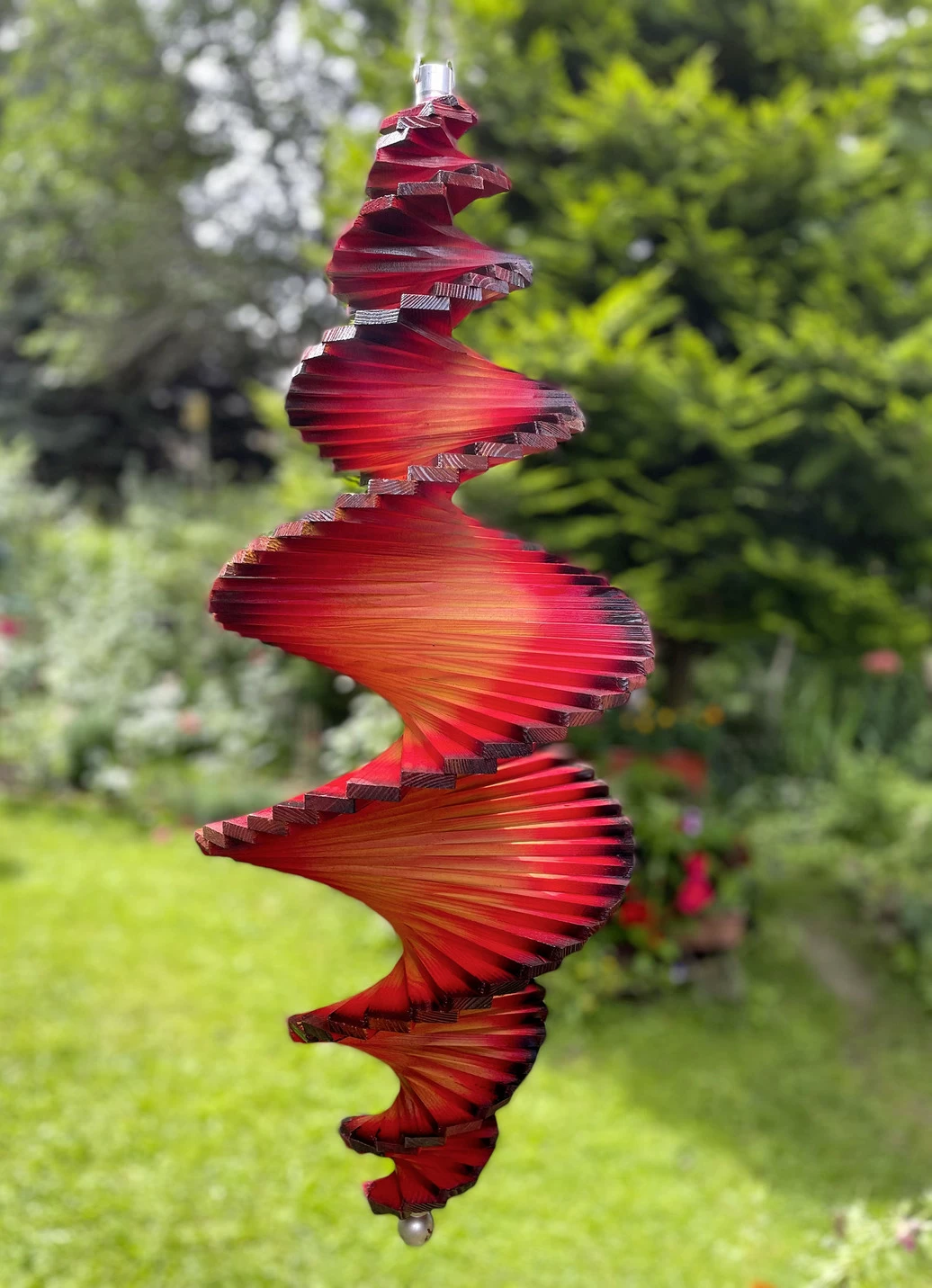 Wetterfestes Holz-Windspiel