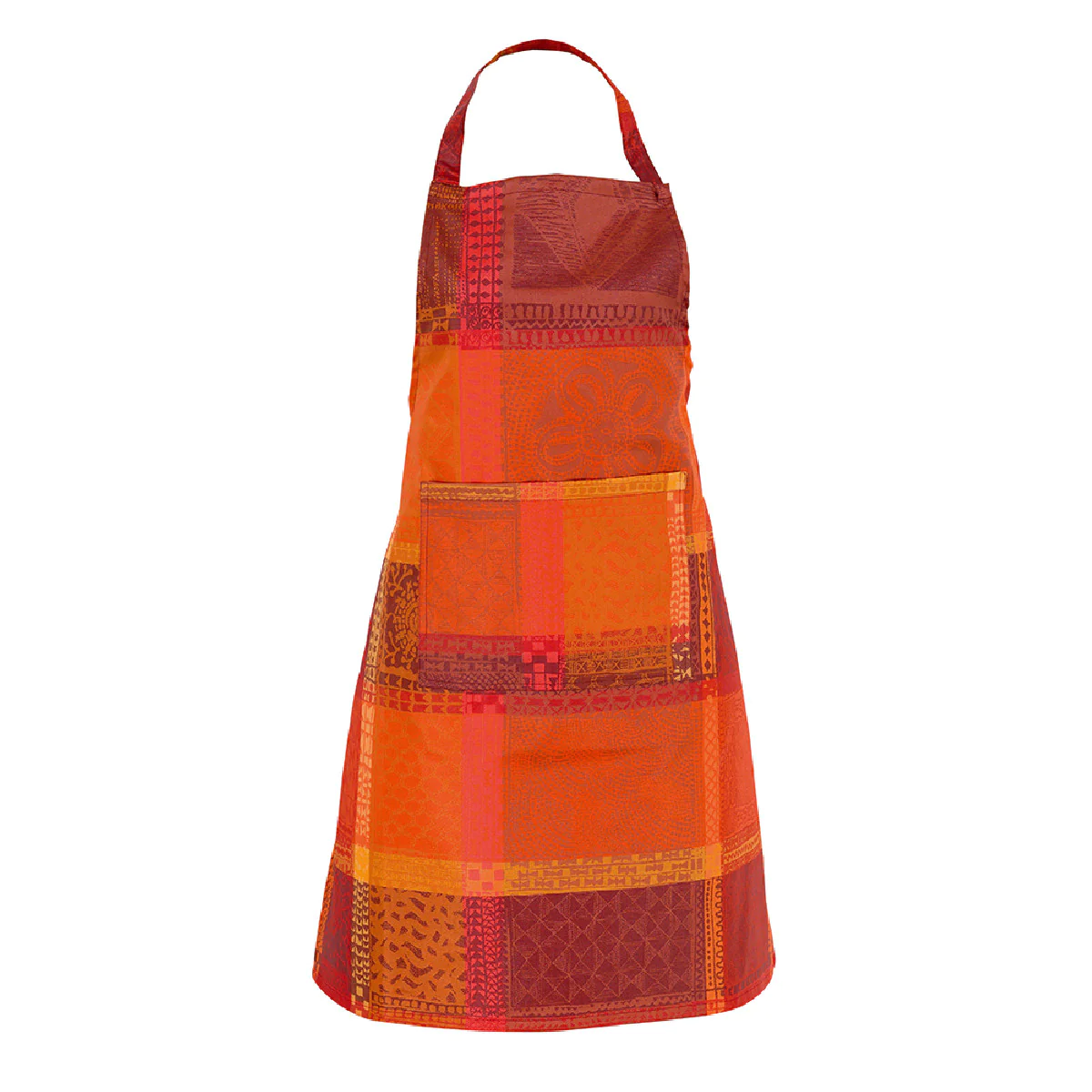 Tablier pur coton rouge 80x90 Garnier Thiebaut