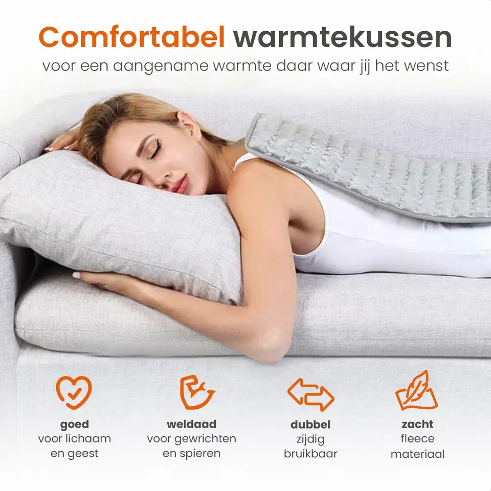 Goliving Warmtekussen - Warmte Kussen Voor Nek en Schouder - 3 Warmtestanden