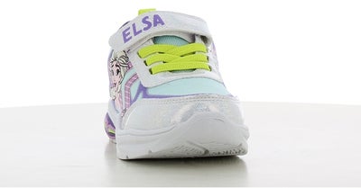 Disney Frozen Blinkende Sneakers, White/Light Blue